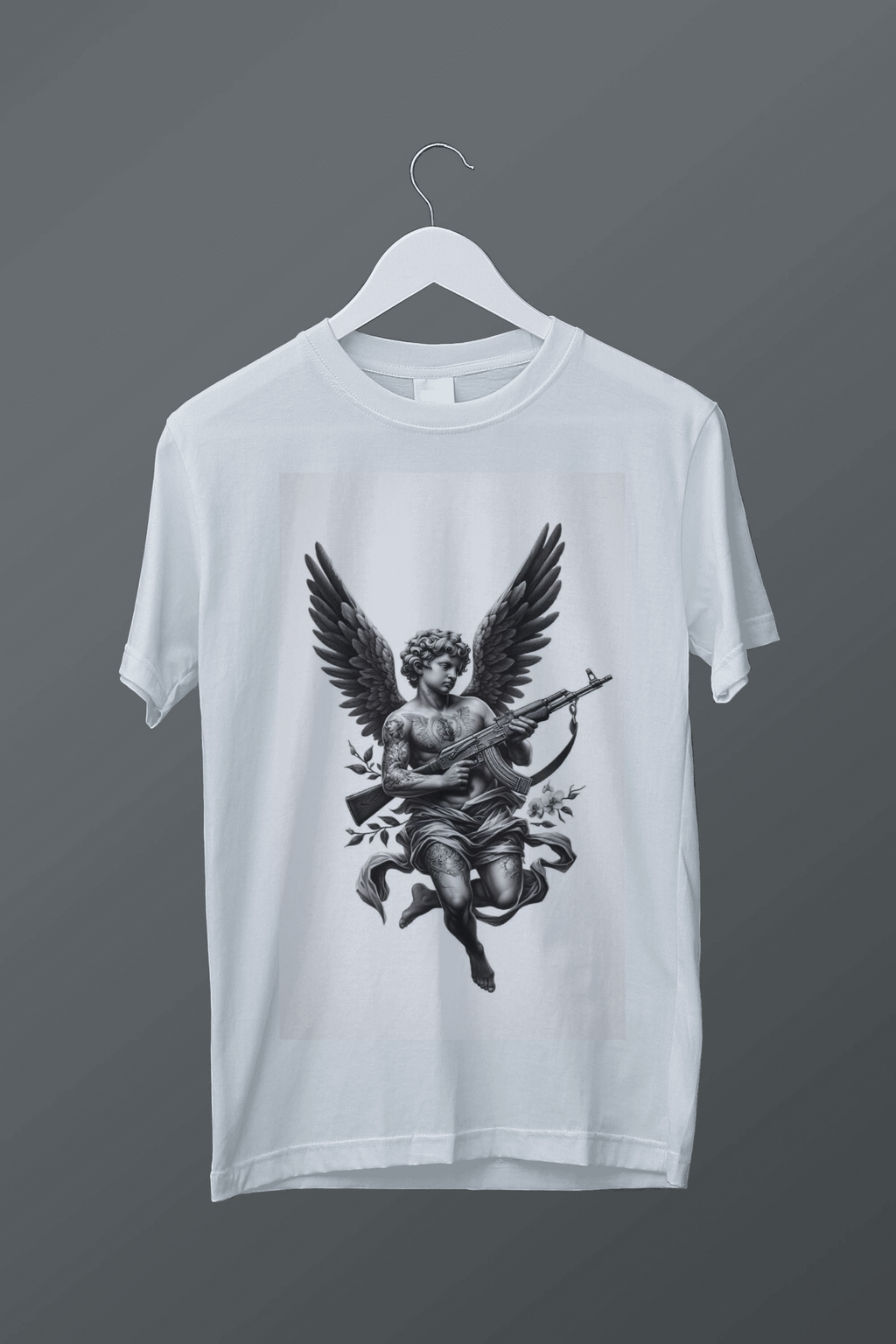 Camiseta Oversized Mars Essential: Edição Anjo