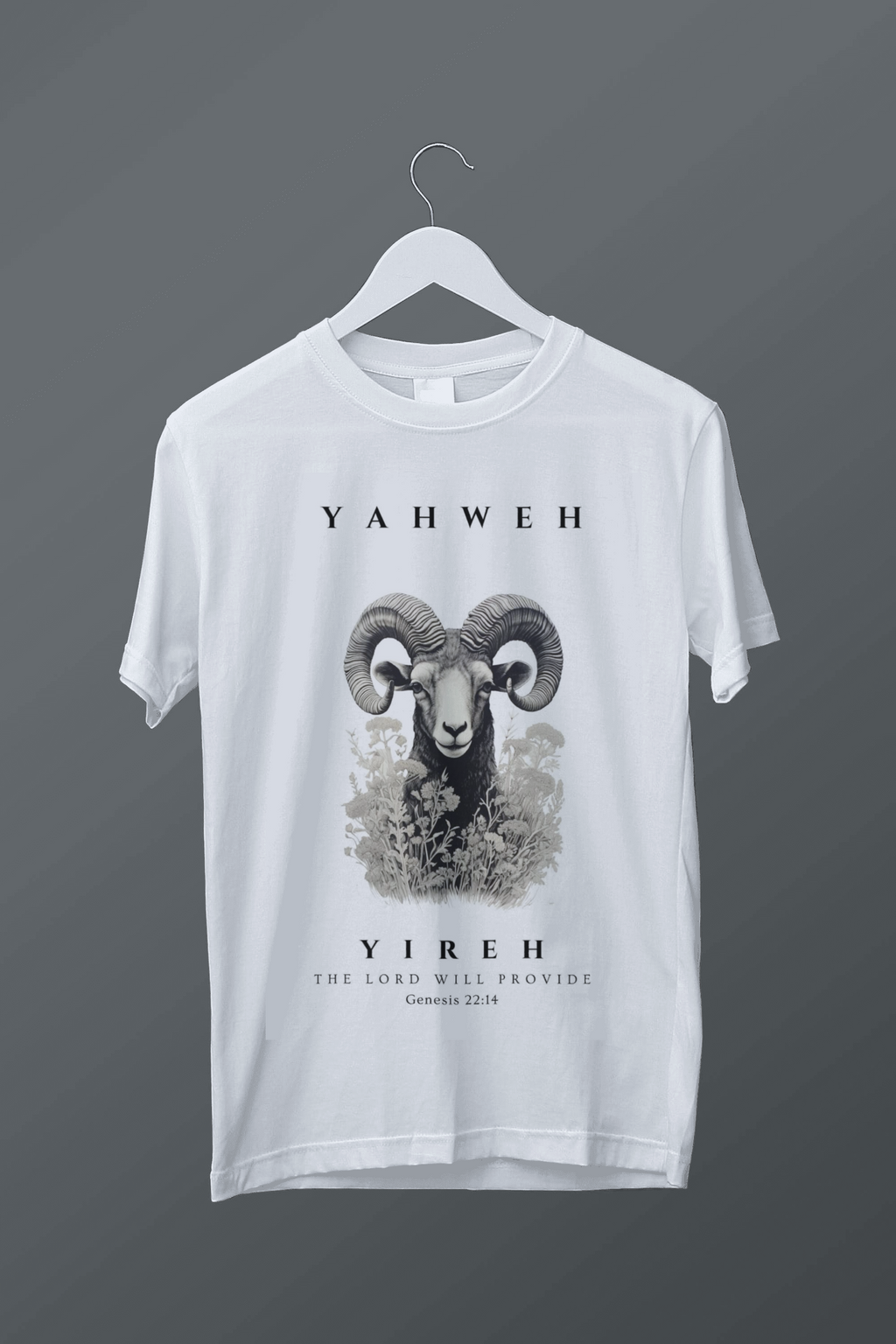 Camiseta Oversized Yahweh – O Senhor Proverá (Gênesis 22:14)