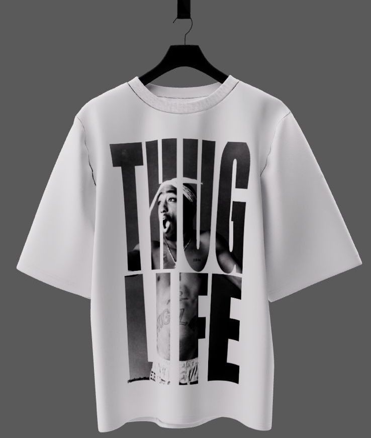 Camiseta Oversized Mars Essential -  Thug Life