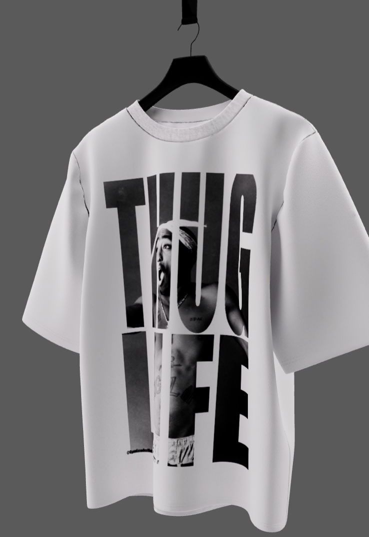 Camiseta Oversized Mars Essential -  Thug Life