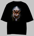 Camiseta Oversized Mars Essential - Gato de Durag: Ice & Street