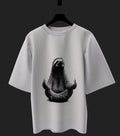 Camiseta Oversized Mars Essential - Meditação Zen: Preguiça Astral