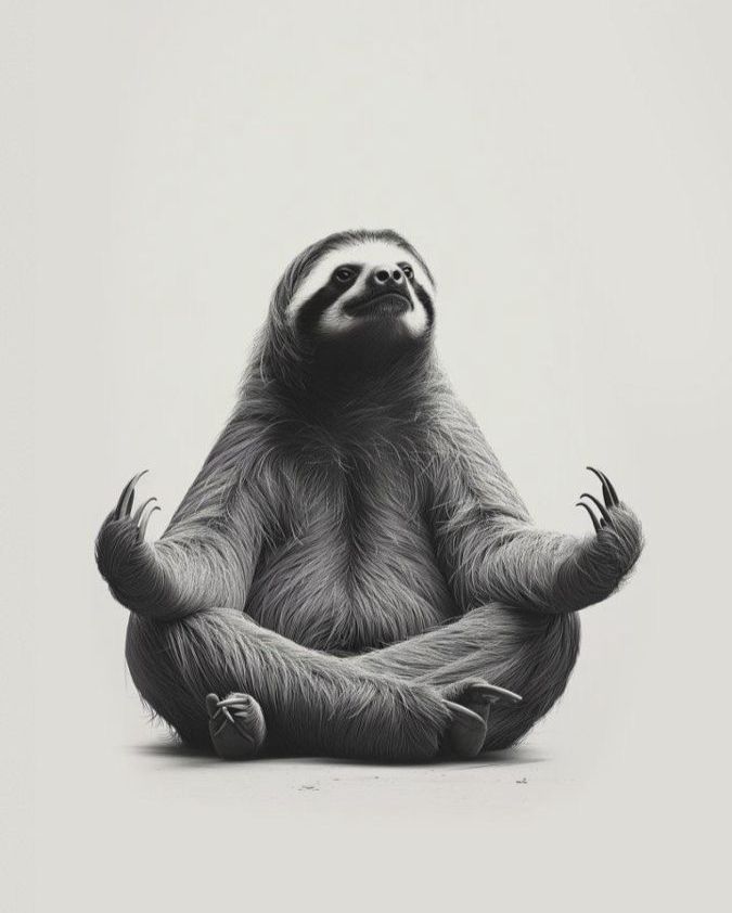 Camiseta Oversized Mars Essential - Meditação Zen: Preguiça Astral