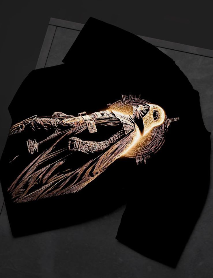 Camiseta Oversized Mars Essential - O Caçador: Credo da Recompensa