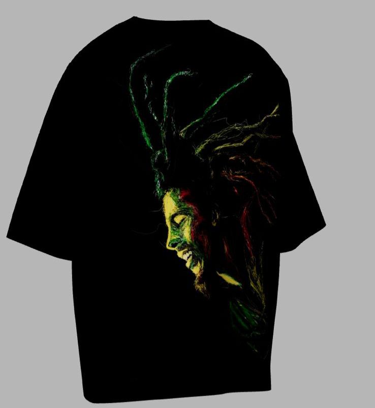 Camiseta Oversized Mars Essential - Legend: Zion Vibrations