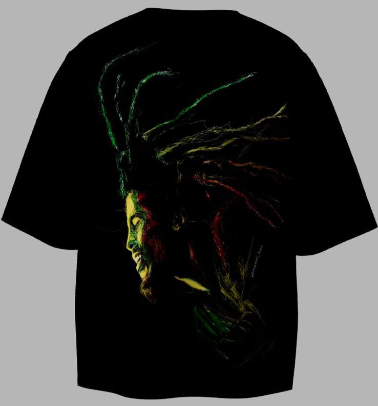 Camiseta Oversized Mars Essential - Legend: Zion Vibrations
