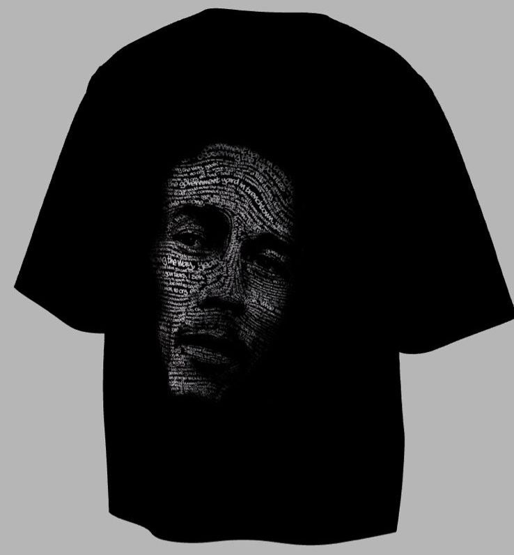 Camiseta Oversized Mars Essential - Marley Lyrics: Soul Rebel