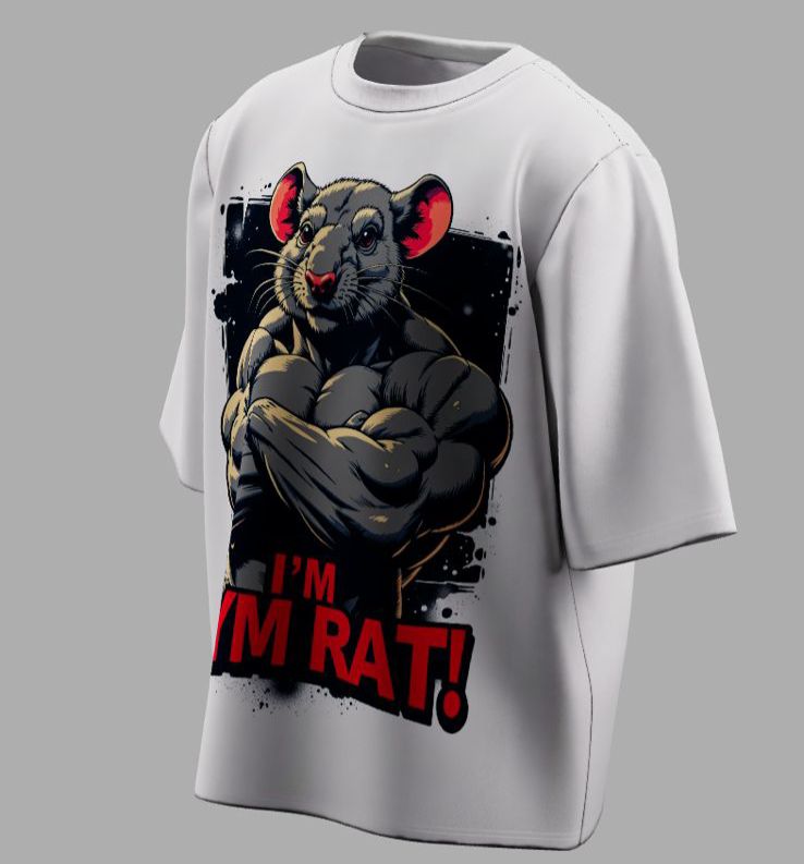 Camiseta Oversized Mars Essential - Dark Lord: Crimson Sabers