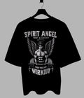 Camiseta Oversized Mars Essential - Anjo Espiritual: Treino Divino