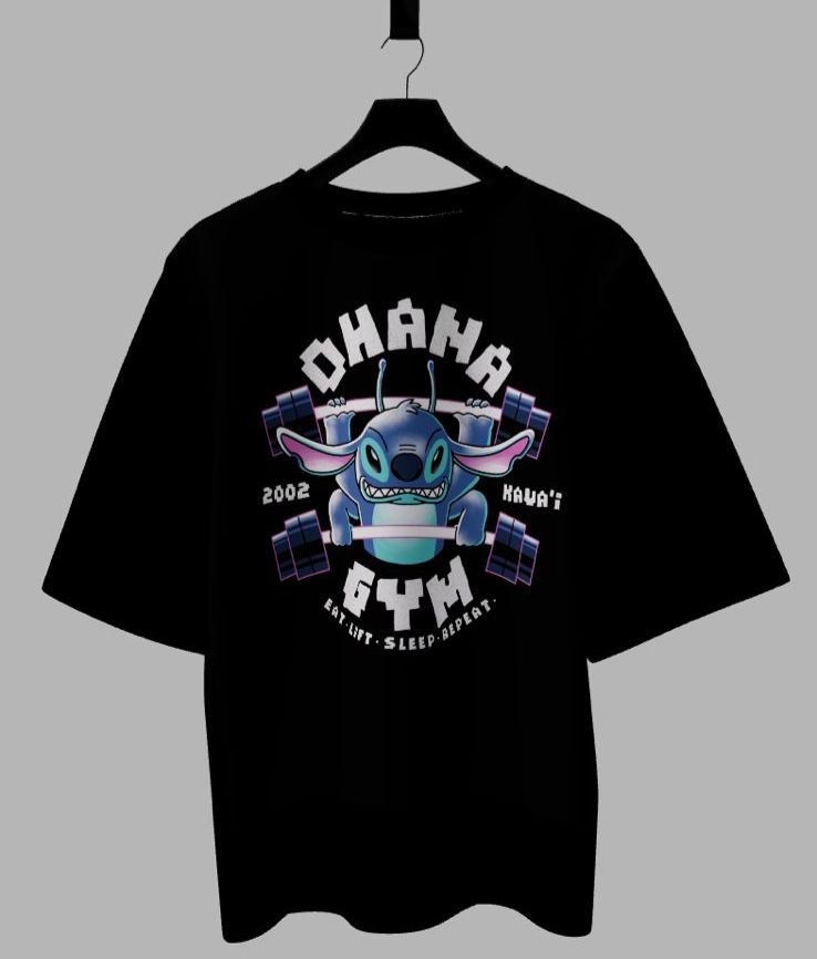 Camiseta Oversized Mars Essential - Ohana Gym: Experiment 626