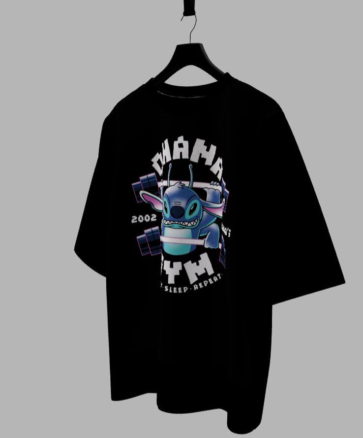 Camiseta Oversized Mars Essential - Ohana Gym: Experiment 626