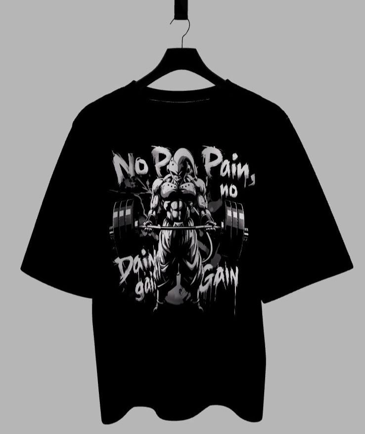 Camiseta Oversized Mars Essential - Majin Gains: Sem dor, sem ganho