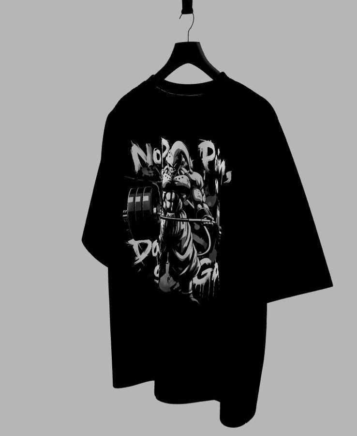 Camiseta Oversized Mars Essential - Majin Gains: Sem dor, sem ganho