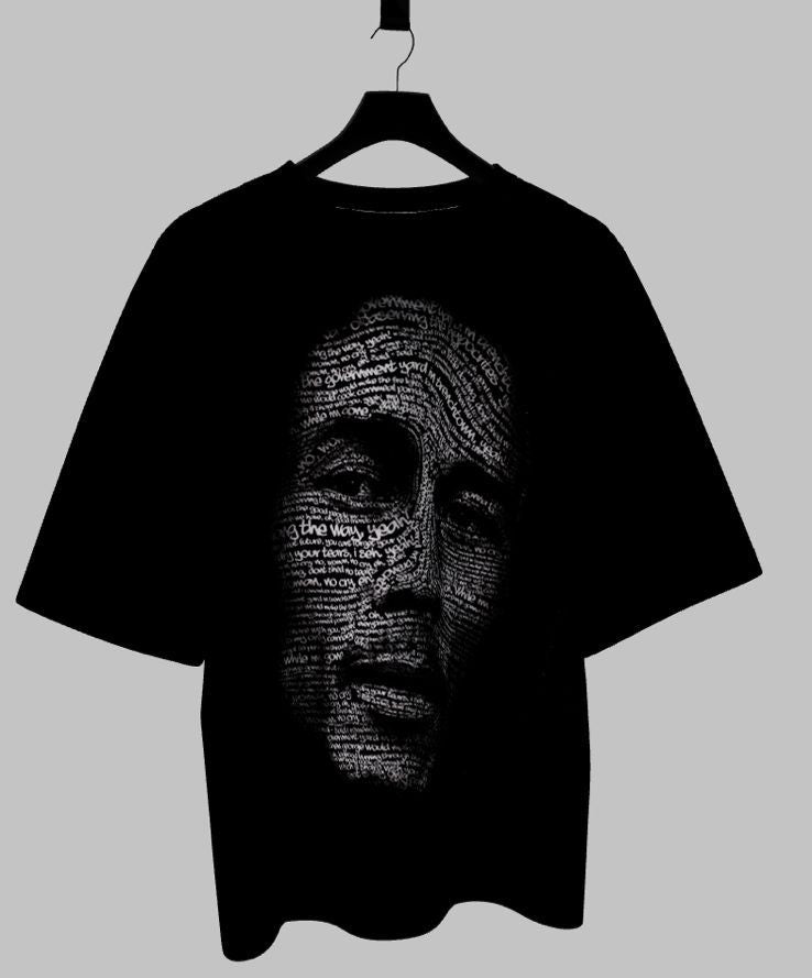 Camiseta Oversized Mars Essential - Marley Lyrics: Soul Rebel