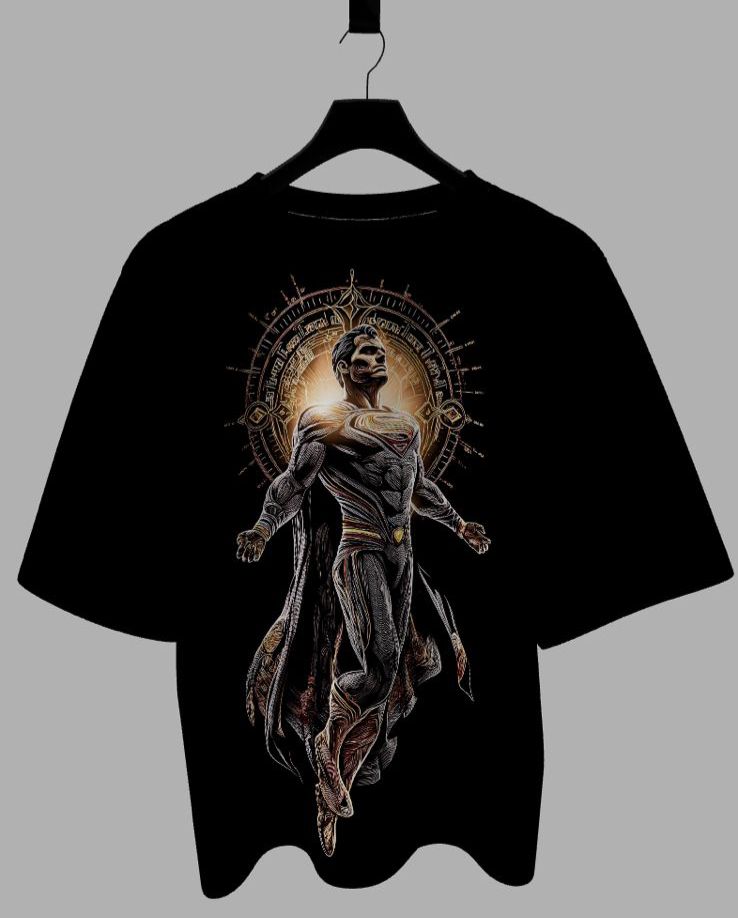 Camiseta Oversized Mars Essential - Homem de Aço: Divindade Solar