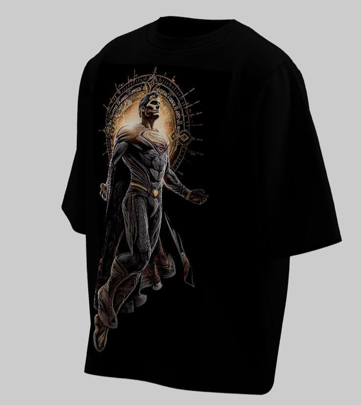 Camiseta Oversized Mars Essential - Homem de Aço: Divindade Solar