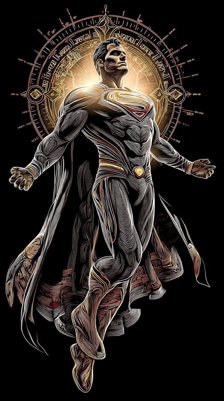 Camiseta Oversized Mars Essential - Homem de Aço: Divindade Solar