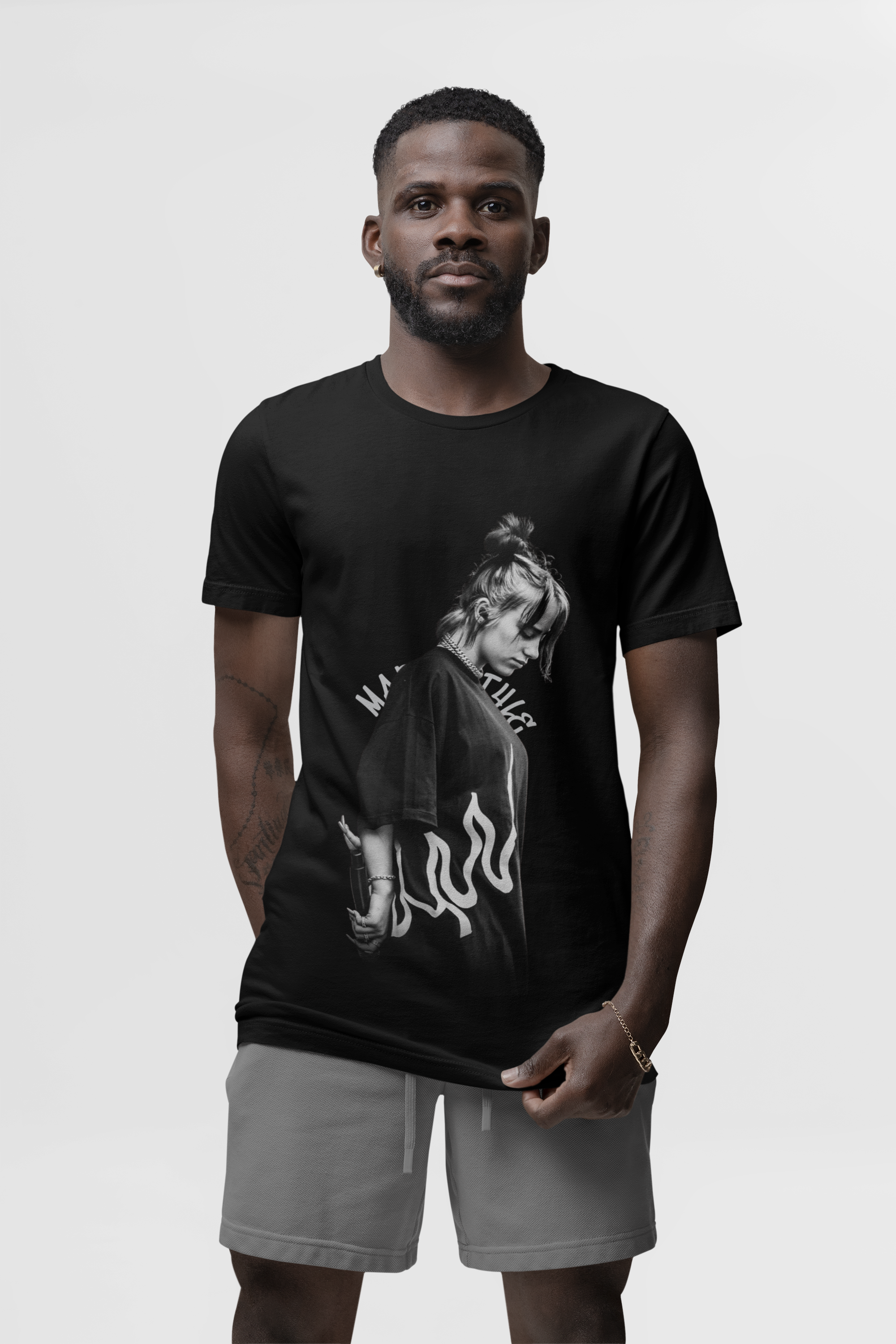 Camiseta Oversized Billie Eilish – O Ícone do Estilo Baggy