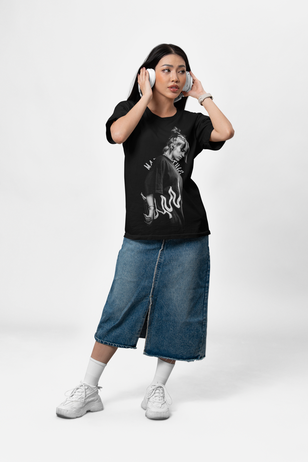 Camiseta Oversized Billie Eilish – O Ícone do Estilo Baggy