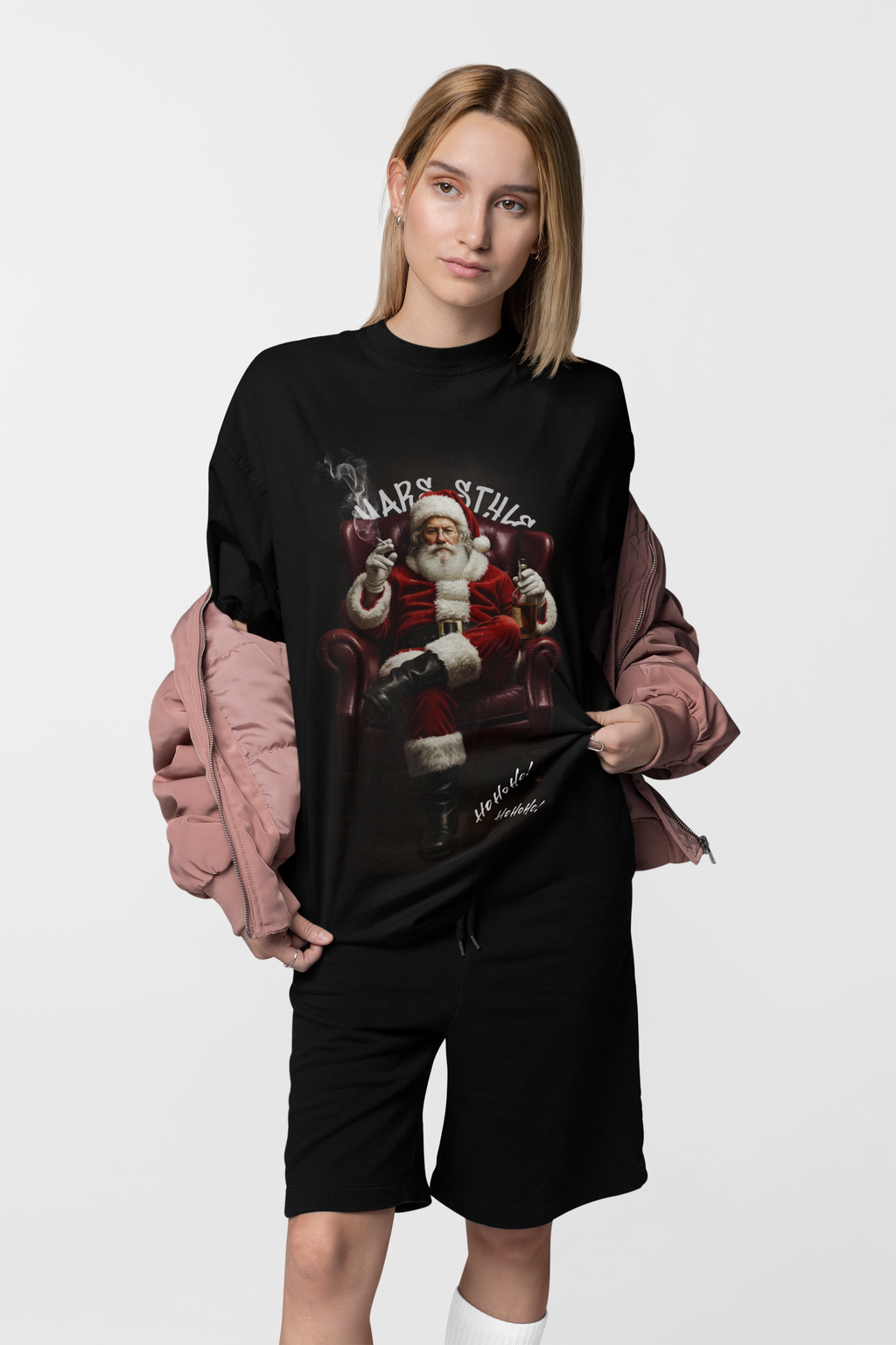Camiseta Oversized Mars Essential – Edição Dark Saint